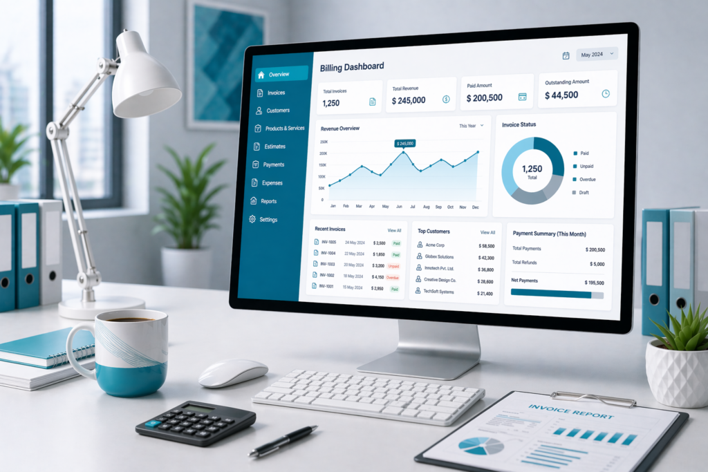 billing dashboard
