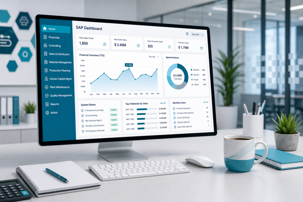 sap dashboard